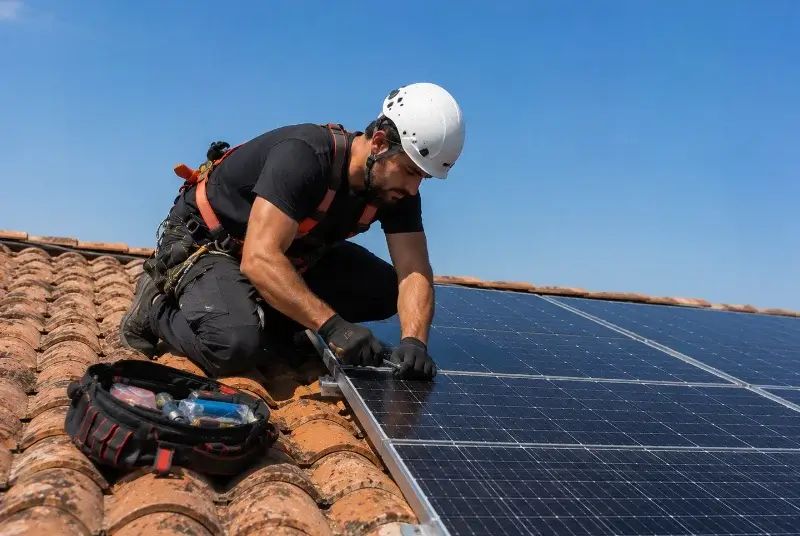 Maintenance et monitoring de panneaux solaires à Bouloc