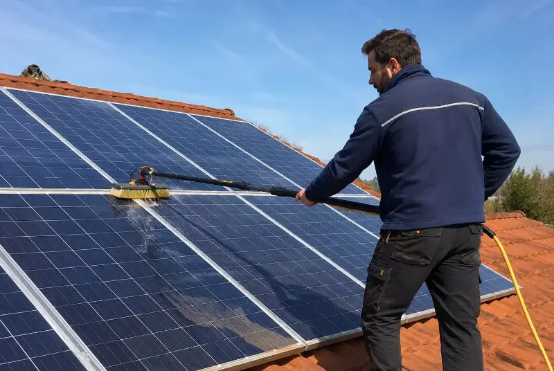 Nettoyage et entretien de panneaux solaires à Bouloc